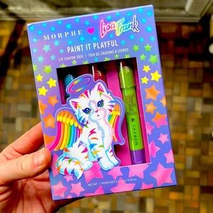 Lisa Frank Morphe Paint it Playful lip crayon trio